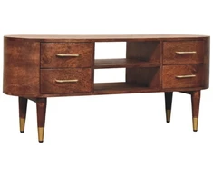 TV staliukas Artisan Furniture Valenza TV spintelė su 2 stalčiais