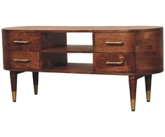 TV staliukas Artisan Furniture Valenza TV spintelė su 2 stalčiais