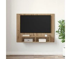 TV staliukas TV spintelių komplektas 120 x 23,5 x 90 cm Amatininkų ąžuolas