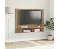 TV staliukas TV spintelių komplektas Amatininkų ąžuolas 120 x 23,5 x 90 cm