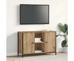 TV staliukas TV spintelių komplektas Amatininkų ąžuolas 101 x 35 x 65 cm