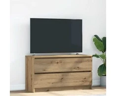 TV staliukas Televizoriaus spintelė, artisano ąžuolo, 100x35x54 cm, mediena