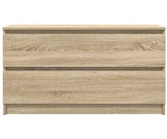TV staliukas Televizoriaus spintelė, ąžuolo, 100x35x54 cm, apdirbta mediena