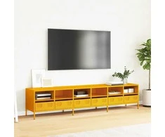 TV staliukas Televizoriaus spintelė, garstyčių, 202x39x43,5cm, plienas