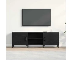 TV staliukas TV spintelių komplektas Juodas ąžuolas 150 x 30 x 50 cm