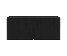 TV staliukas TV spintelių komplektas Juodas ąžuolas 100 x 30 x 41 cm