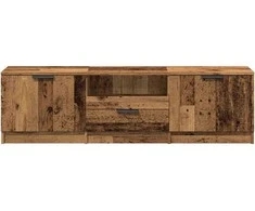 TV staliukas televizoriaus spintelė Old Wood 140x35x40 cm Engineered Wood
