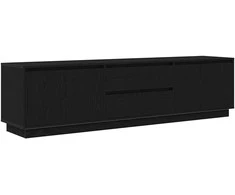 TV staliukas Televizoriaus spintelė su LED apšvietimu, 193,5x41x50 cm
