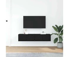 TV staliukas Televizoriaus spintelės, 2vnt., 60x31x25,5 cm, mediena