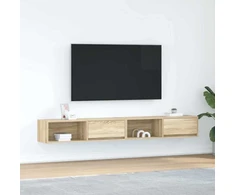 TV staliukas Televizoriaus spintelės, 2vnt., 100x31x25,5 cm, mediena