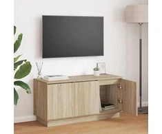 TV staliukas Televizoriaus spintelė Sonoma ąžuolas 100 x 38 x 49 cm