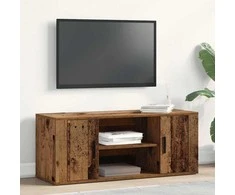 TV staliukas Televizoriaus spintelė Sena mediena 100 x 35 x 40 cm