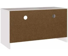 TV staliukas Televizoriaus spintelė su stalčių Drammen Balta 99 x 43 x 55 cm