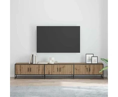 TV staliukas TV vienetai 240 x 35 x 41 cm Amatininkų ąžuolas
