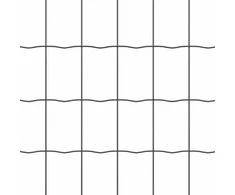 Tvora su stulpais Pilka 1,6 x 10 m Plienas ir PVC