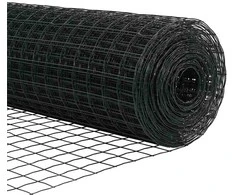 Tvora su stulpais Pilka 1,6 x 10 m Plienas ir PVC