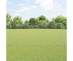 Tvorelės stulpas 11 pcs Sidabro 140 cm Plienas
