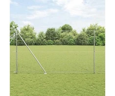 Tvorelės stulpas 26 pcs Pilka 3,2 x 3,2 x 225 cm