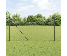 Tvorelės stulpas 26 pcs Pilka 3,2 x 3,2 x 185 cm