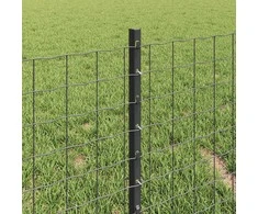 Tvorelės stulpas 5 pcs Pilka 40 cm Plienas