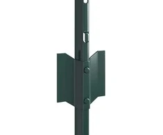 Įmontuotas tvoros stulpas 5 vnt. Žalia 120 cm