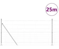 Tvorelės stulpas Cinkuotas 25 x 1,2 m Plienas