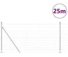 Tvorelės stulpas Cinkuotas 25 x 1,2 m Plienas