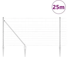 Tvorelės stulpas Cinkuotas 25 x 1,2 m Plienas