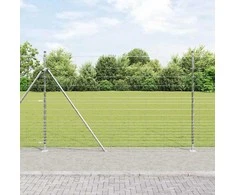 Tvorelės stulpas Cinkuotas 25 x 1,6 m Plienas