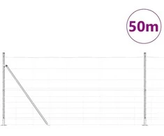 Tvorelės stulpas Cinkuotas 50 x 1,2 m Plienas