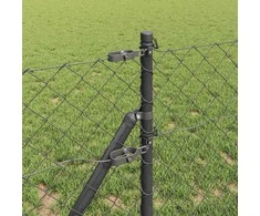 Tvorelės stulpas Pilka 10 x 0,8 m (60 x 60 mm tinklas)