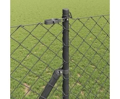 Tvorelės stulpas Pilka 25 x 1 m (60 x 60 mm tinklas) Plienas