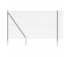 Tvorelės stulpas Pilka 25 x 1,6 m (60 x 60 mm tinklas)
