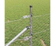 Hexagonal Fence with Post 10 x 1 m Galvanizuotas plienas