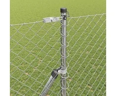 Tvorelės stulpas Sidabro 10 x 1,5 m (40 x 40 mm tinklelis)