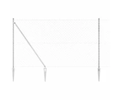 Tvorelės stulpas Sidabro 10 x 1,5 m (60 x 60 mm tinklelis)