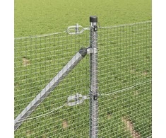 Suvirintas vielinis tvoras su smailiais galais 100 x 0,8 m