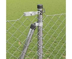Tvorelės stulpas Sidabro 25 x 1,2 m (60 x 60 mm tinklas)