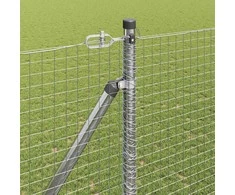 Suvirintas vielinis tvoras su smailiais galais 25 x 1,6 m