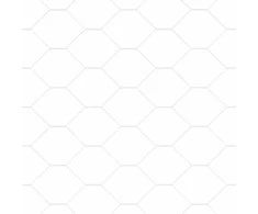 Hexagonal Fence with Post 50 x 0,8 m Galvanizuotas plienas