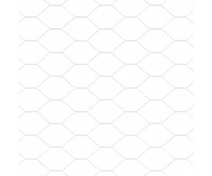 Hexagonal Fence with Post 50 x 1 m Galvanizuotas plienas