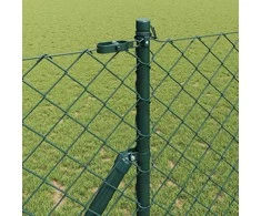 Tvorelės stulpas Žalia 1 x 25 m (60 x 60 mm tinklas) Plienas