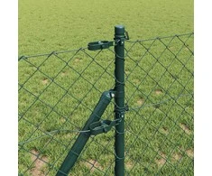 Tvorelės stulpas Žalia 10 x 0,8 m (60 x 60 mm tinklas)