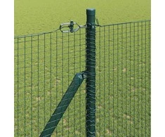 Suvirintas vielinis tvoras su smailiais galais Plienas ir PVC