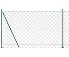 Tvorelės stulpas Žalia 10 x 1,6 m (40 x 40 mm tinklas)