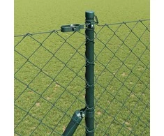 Tvorelės stulpas Žalia 1,5 x 25 m (60 x 60 mm akies) Plienas