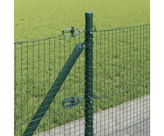 Suvirinta vielos tvora su betono baze 25 x 0,4 m Žalia