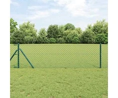 Tvorelės stulpas Žalia 25 x 0,8 m (40 x 40 mm tinklelis)