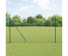 Suvirintas vielinis tvoras su smailiais galais Plienas ir PVC