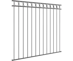 Tvorelių elementas ASSEN Pilka 170 x 120 cm Plienas